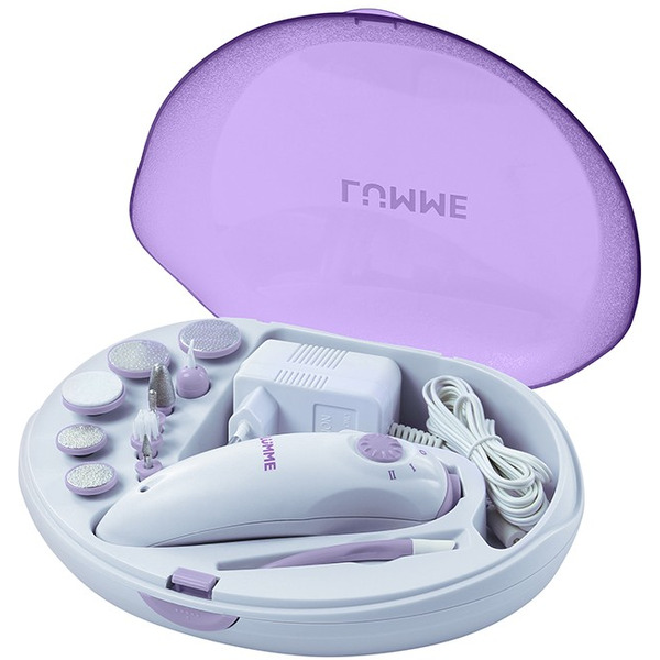 Набор для маникюра и педикюра Lumme LU-2403 (фиолетовый аметист)