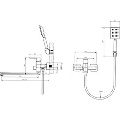 Смеситель Ekko E22803-7