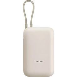 Внешний аккумулятор Xiaomi Power Bank 10000mAh BHR9072GL (Integrated Cable) Tan (P15ZM)