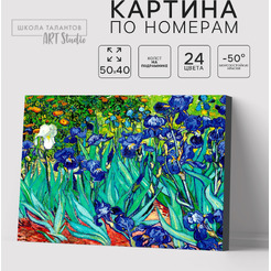 Картина по номерам Школа талантов Ирисы 5135002