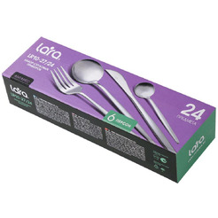 Набор столовых приборов LARA АНТАРЕС LR10-27/24