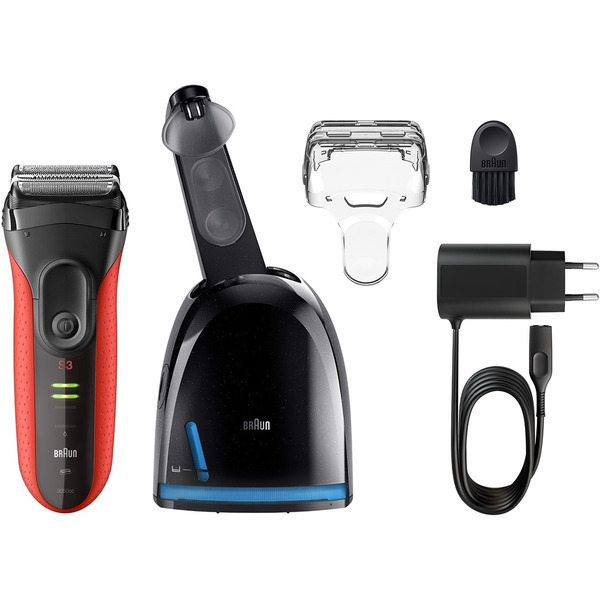 Электробритва BRAUN Series 3 3050cc (красный)