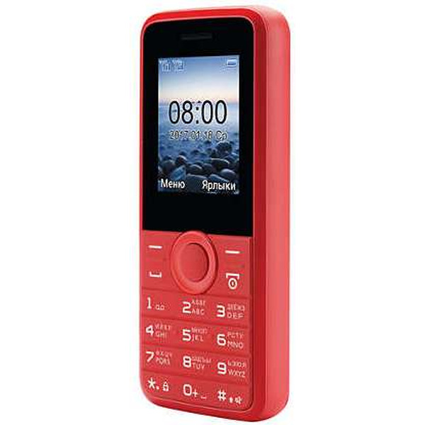Мобильный телефон Philips E106 (красный)