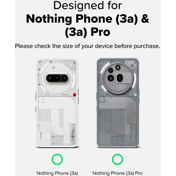 Защитное стекло Ringke EASY SLIDE 2шт для Nothing Phone (3a)