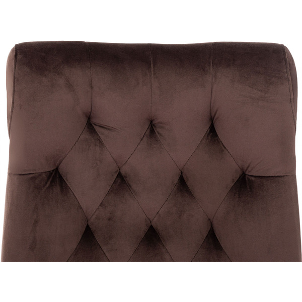 Кресло Бюрократ T-9928SL Fabric (коричневый Italia 6/крестовина металл хром)