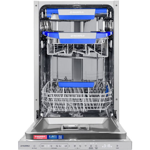 Посудомоечная машина MAUNFELD MLP45330T Smart Beam Inverter Wi-Fi