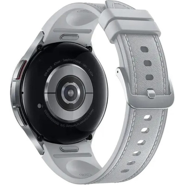 Смарт-часы Samsung Galaxy Watch 6 Classic LTE 47мм серебристый (SM-R965FZSACAU)