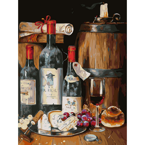 Картина по номерам Белоснежка Дегустация 237-AS