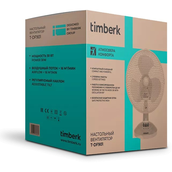 Вентилятор Timberk T-DF901