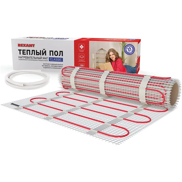Теплый пол Rexant Classic RNX-6.0-900 6.0 кв.м. 900 Вт 51-0510-2