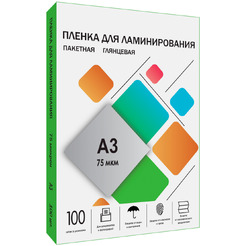 Пленка для ламинирования Гелеос A3 75 мкм LPA3-75