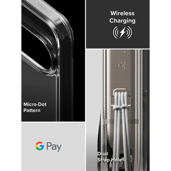 Чехол Ringke FUSION для Pixel 10 / 10 Pro MATTE CLEAR