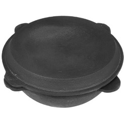 Казан CHUGUN INVEST LLC Узбекский с крышкой-сковородкой (8л, плоское дно)