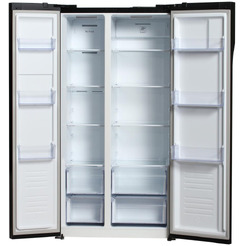 Холодильник Hyundai CS5003F (черное стекло)