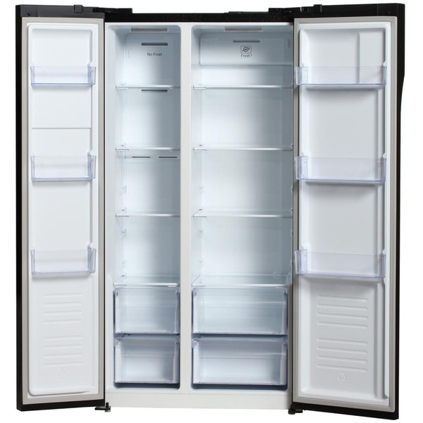 Холодильник Hyundai CS5003F (черное стекло)