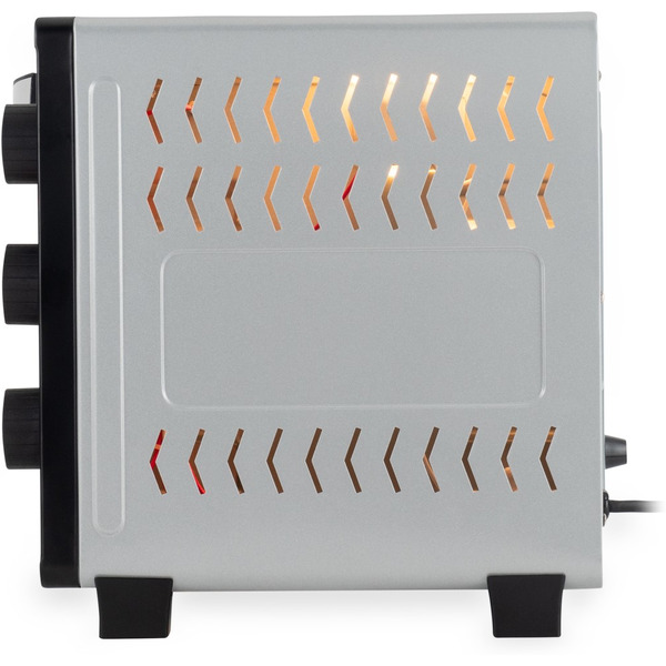 Мини-печь HYUNDAI MIO-HY074 (серебристый/черный)