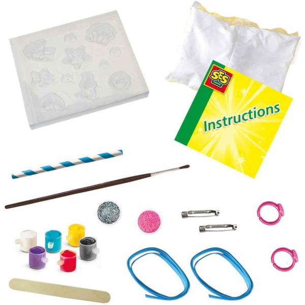 Набор для творчества из гипса SES Creative Ювелирные изделия 01291