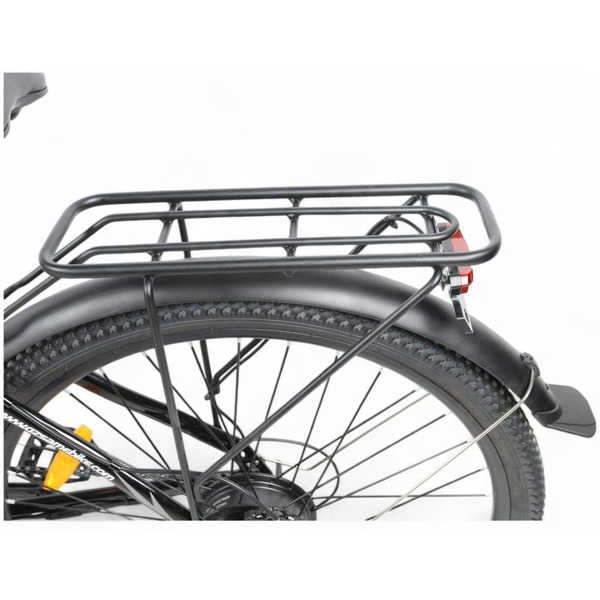 Электровелосипед SameBike SB-GT500 (чёрно-серебристый)