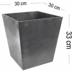 Кашпо Multy Home Sonata Planter EU5100011 (серебристо-серый)