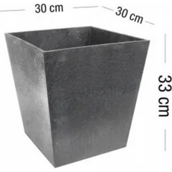 Кашпо Multy Home Sonata Planter EU5100011 (серебристо-серый)