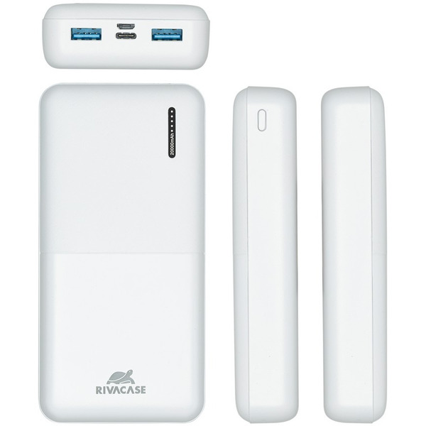 Внешний аккумулятор RIVACASE VA2572 (20000 мАч) White
