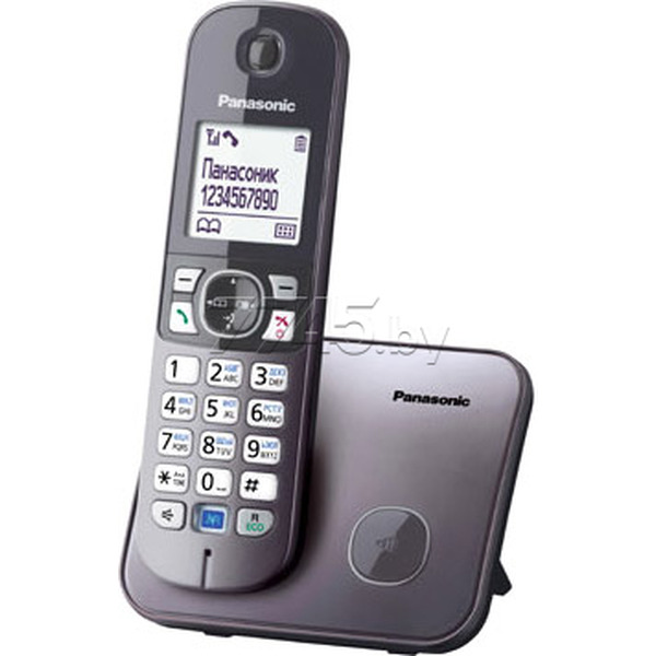 Телефон стандарта dect PANASONIC KX-TG6811RUB