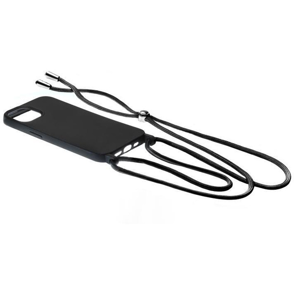 Бампер Bingo Lanyard для Apple iPhone 13 (черный)