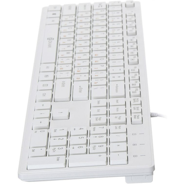 Клавиатура Oklick 500M (белый)
