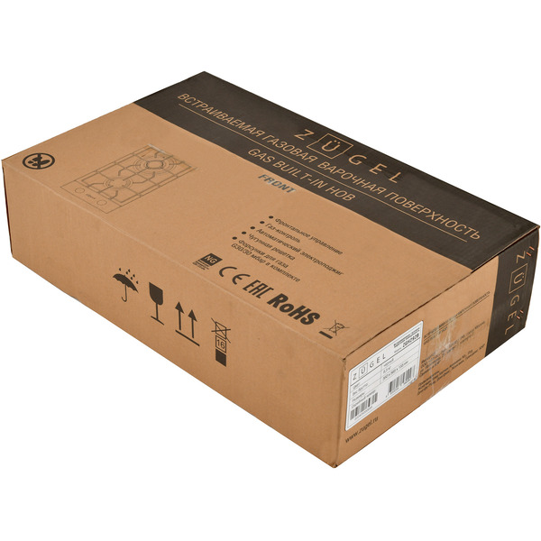 Варочная поверхность газовая ZUGEL ZGH292B