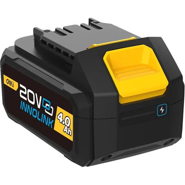 Аккумулятор с зарядным устройством Deli EDL-CM20A4E (20В/2x4 Ah + 20В)