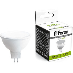 Лампочка Feron LB-3024 5.5 Вт 230V G5.3 4000K 41388