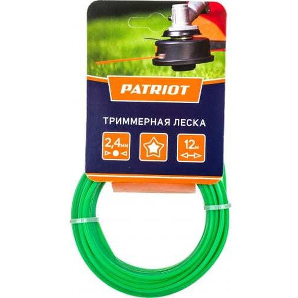 Леска Patriot D 2,4 мм L 12 м (240-12-3)