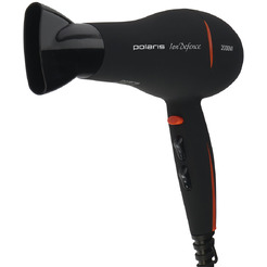 Фен POLARIS PHD2038Ti (черный/оранжевый)