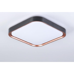 Потолочный светодиодный светильник Ambrella Light FZ1265 BK/PGD