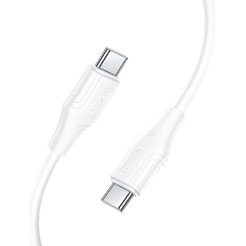 Зарядный кабель Hoco X124 Bien 60W USB-C to USB-C (белый)