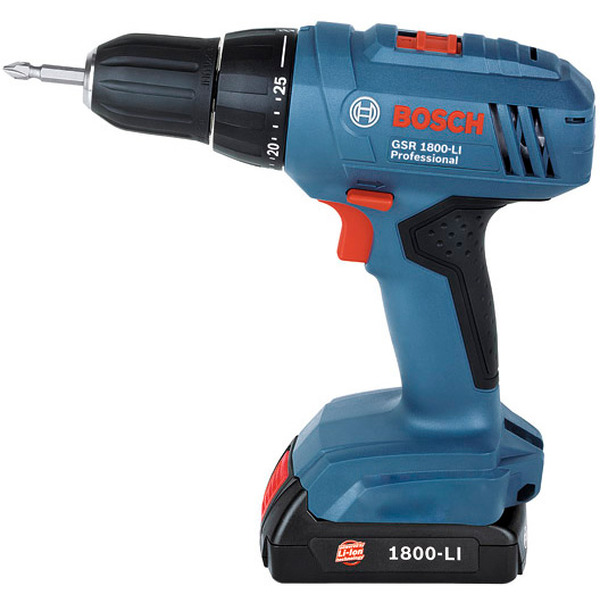 Дрель-шуруповерт Bosch GSR 1800-LI Professional (0.601.9A8.305)