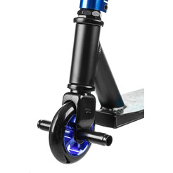 Самокат трюковый Ricos Flash JL-300A-4 (черный/синий)