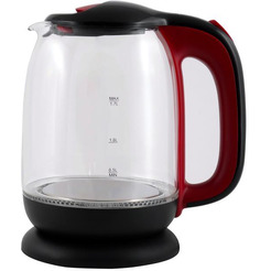 Электрочайник CENTEK CT-0034 (черный/красный)