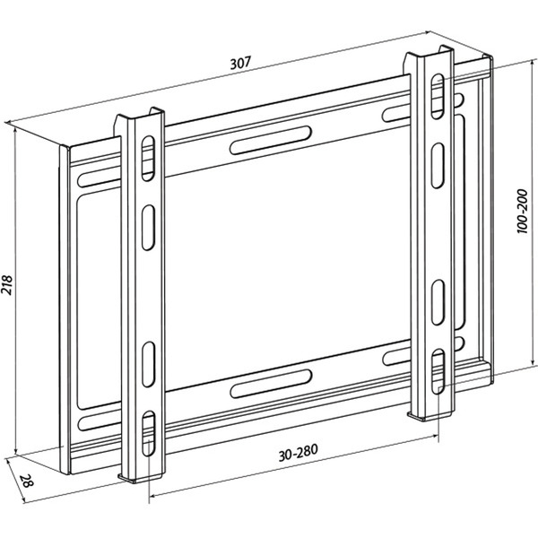 Кронштейн KSL WM228P