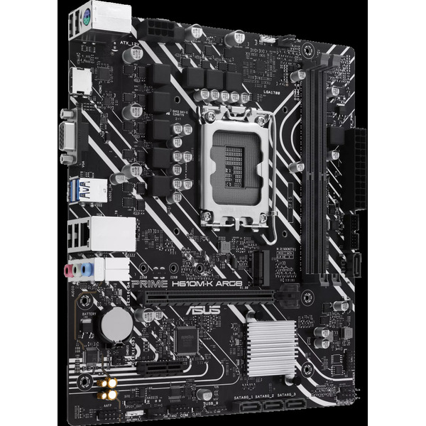 Материнская плата ASUS Prime H610M-K ARGB