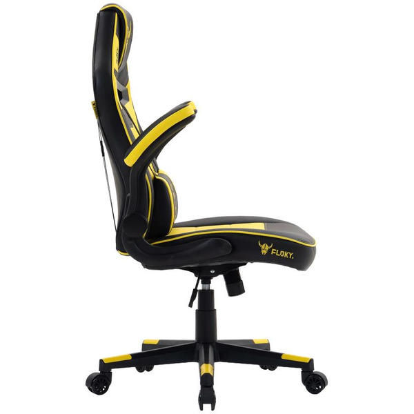 Кресло компьютерное FLOKY Asgard Yellow-Black