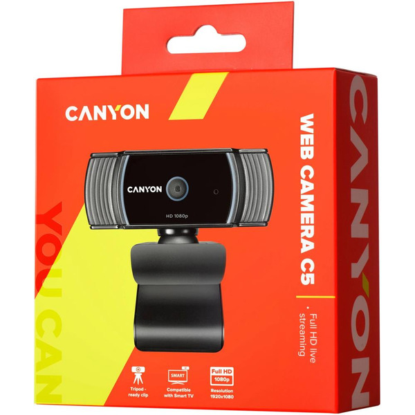 Веб-камера Canyon C5 (CNS-CWC5)