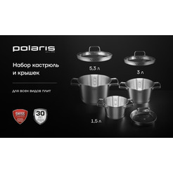 Набор посуды POLARIS Loretto-06S