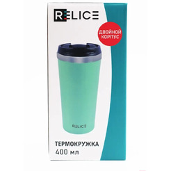 Термокружка Relice RL-8400 400мл (мятный)