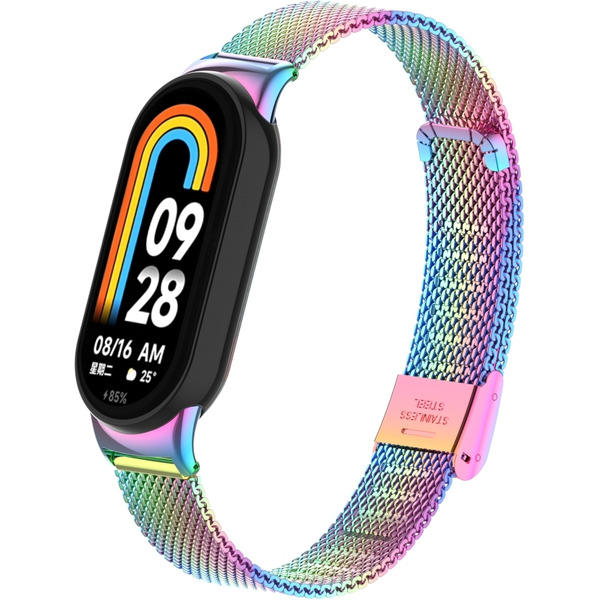 Ремешок Bingo Stainless Grid для XIAOMI Mi Band 8 (хамелеон)