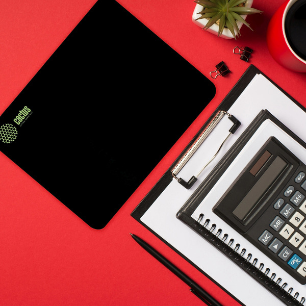 Коврик для мыши Cactus Black CS-MPC-P01XS