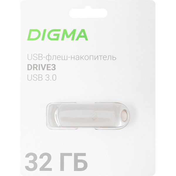 USB Flash Digma Drive 3 32GB DGFUM032A30SR
