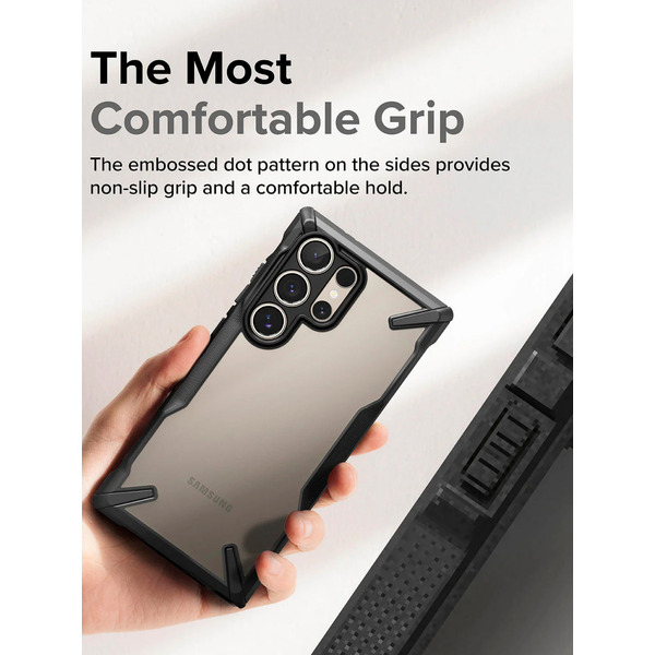Чехол Ringke FUSION X для Galaxy S24 Ultra BLACK