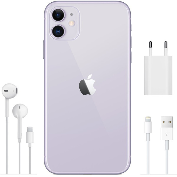 Смартфон APPLE iPhone 11 128GB Purple (MWM52RM/A)