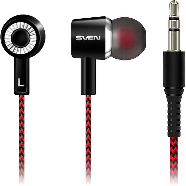 Наушники SVEN SEB-108 черно-красный